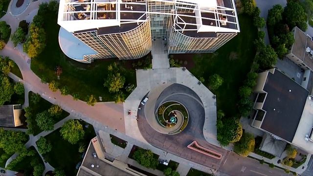 University of Akron Flyover May 2014 смотреть онлайн