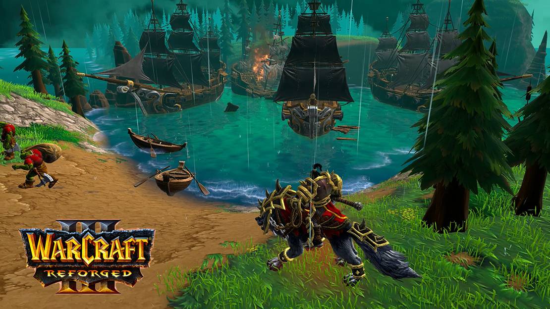 Warcraft 3 Reforged Глава третья Судьбоносный шторм смотреть онлайн