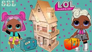БОЛЬШОЙ ДОМ для Кукол ЛОЛ Сюрприз LOL Dolls House