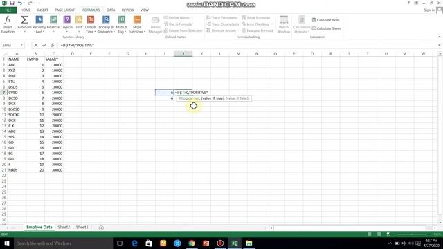 IF STATEMENT in MS EXCEL смотреть онлайн