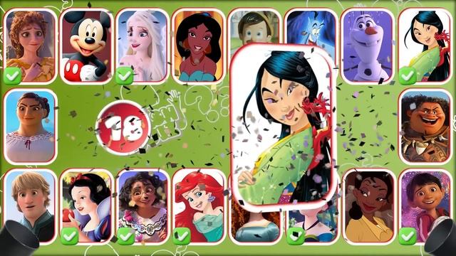 Guess Who's Singing 🎤🎶 🔥 |Disney Song Quiz 2024 | Elsa, Moana, Snow White, Rapunzel, Mirabel