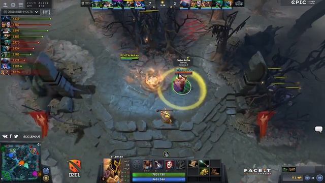 Penta vs Cerberus, Dota 2 Champions League Season 11, game 3 LightOfHeaveN, Tek смотреть онлайн