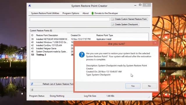 System Restore of Windows 8 Using Tool смотреть онлайн