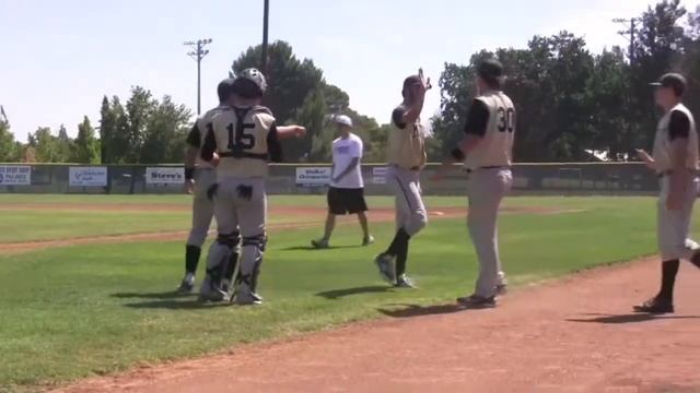 Kyle Mora 2015 Hitting (30sec) & Pitching смотреть онлайн