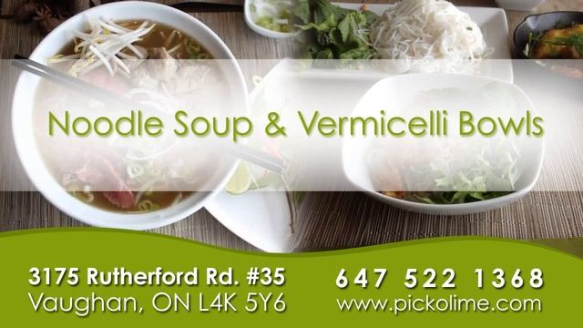 Picko Lime: Vietnamese Cuisine - 20 Seconds Web Spot смотреть онлайн