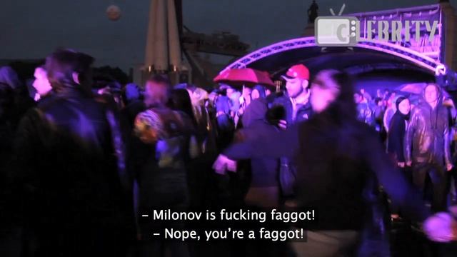 Religious Fanatics Attack Marilyn Manson In Moscow, 27.06.2014 / Фанатики атаковали Мэрилина Мэнсон