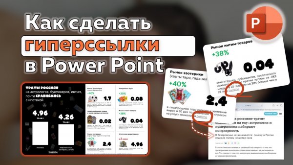 Как вставить гиперссылку в Power Point?
Уроки PPT - гиперссылка
#shablonda