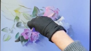 Розы пастелью.