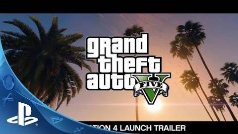 Grand Theft Auto V The Official Launch Trailer PS4 смотреть онлайн
