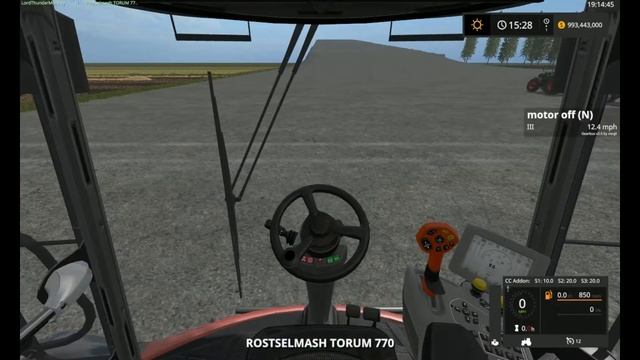 Rostelmash Torum 770 Mod Review смотреть онлайн