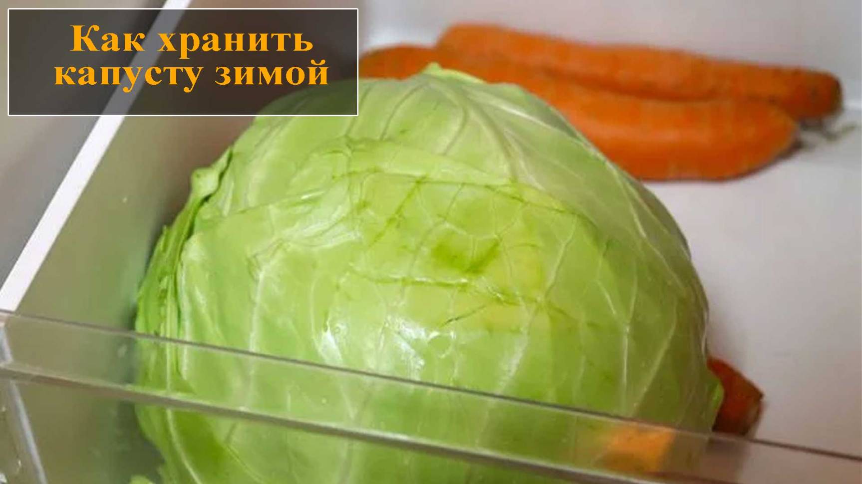 Как хранить капусту смотреть онлайн