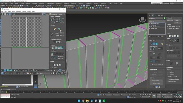 13.14 - Unwrap UVW wall cladding PT1 смотреть онлайн