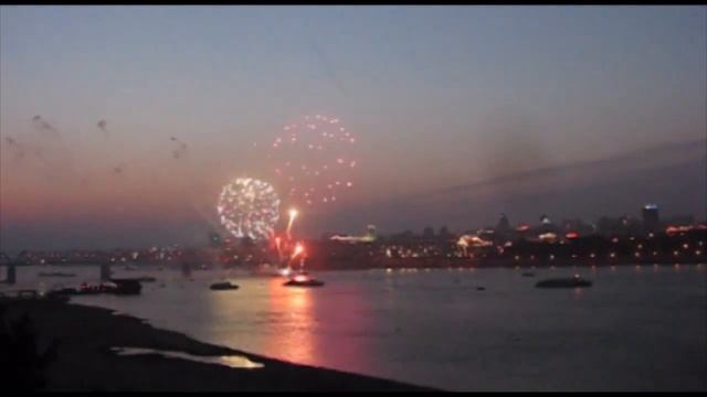 День города. Фестиваль феерверков. Новосибирск. 2012 смотреть онлайн