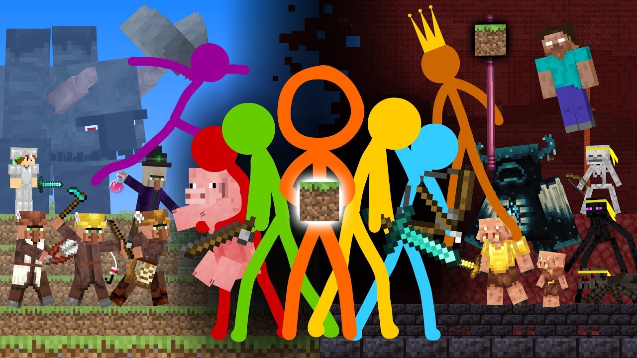 Анимация vs. Майнкрафт Сезон 3 - Все Серии (20-30) смотреть онлайн