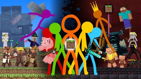 Анимация vs. Майнкрафт Сезон 3 - Все Серии (20-30)