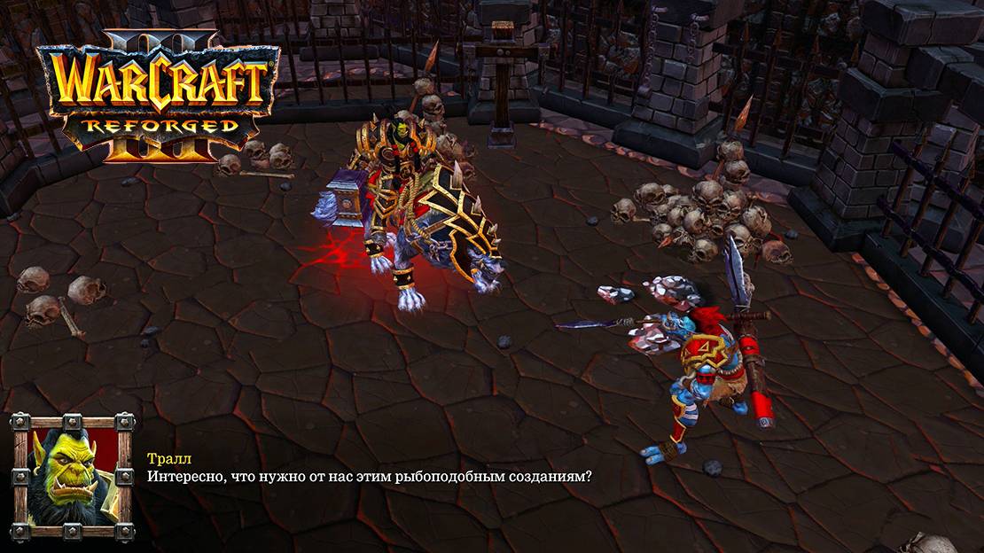 Warcraft 3 Reforged Глава четвертая Пылающие подземелья смотреть онлайн