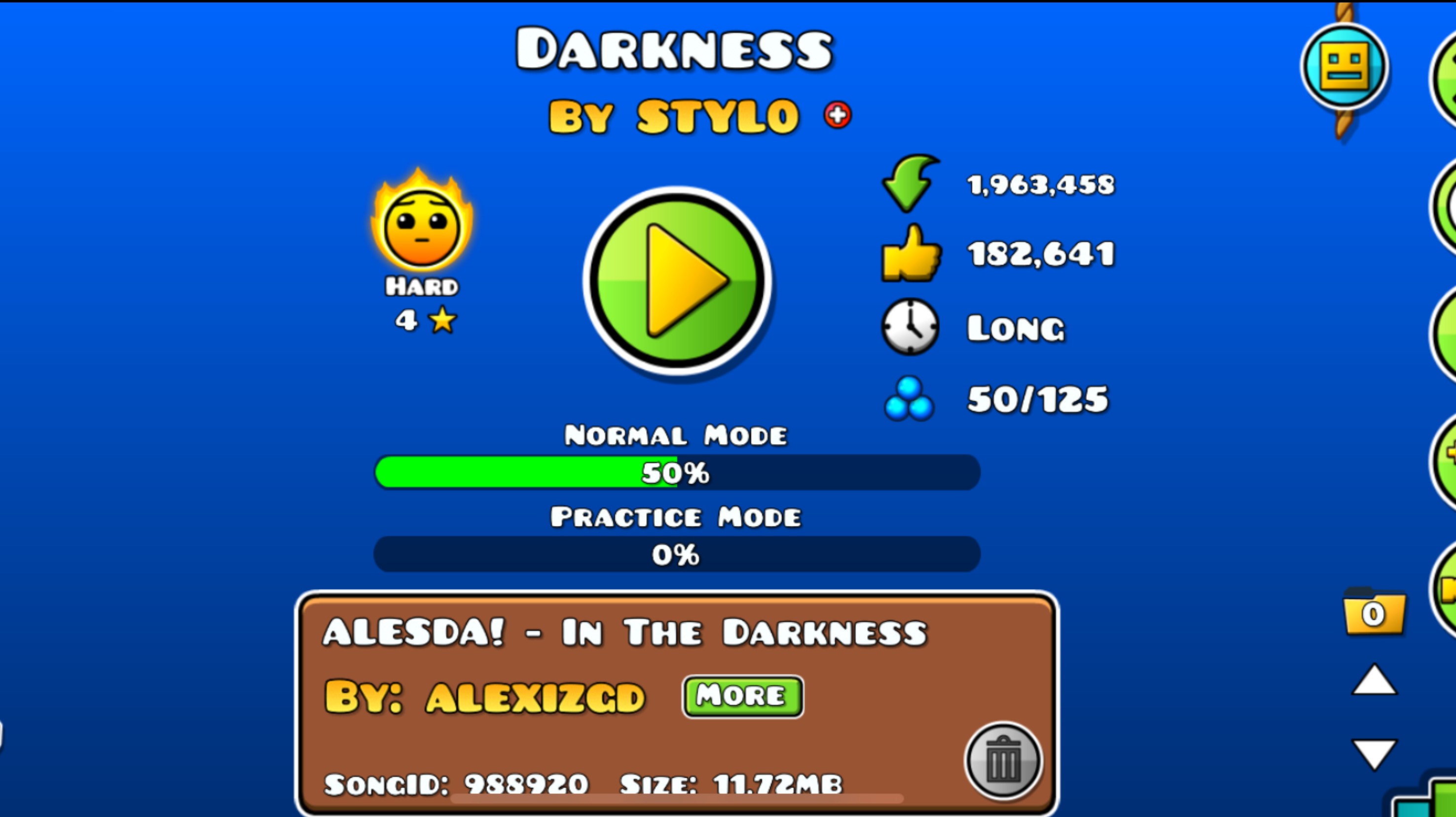 Darkness by STYLO Geometry Dash level 100%
Full version on the channel Деловой енот