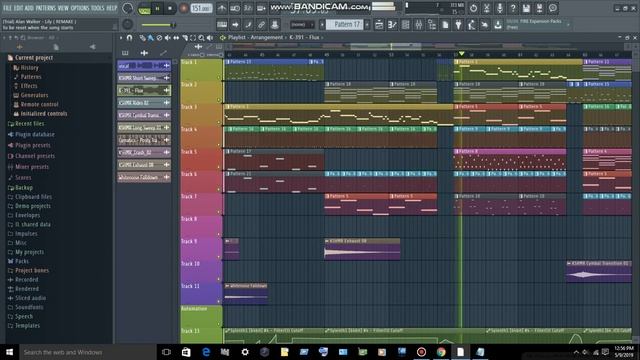 Alan Walker & K-391 - Lily Instrumental Remake [ FL Studio 20 ] смотреть онлайн