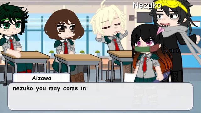 Nezuko meets mha •unoriginal• part 1 comment for part 2 смотреть онлайн