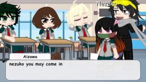 Nezuko meets mha •unoriginal• part 1 comment for part 2