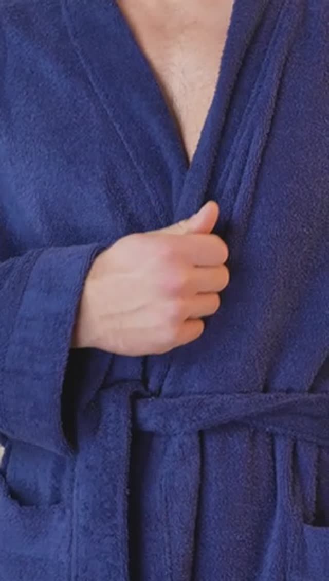 Халат из махрового полотна — это отличный вариант для любого сезона, в нем тепло и уютно! смотреть онлайн