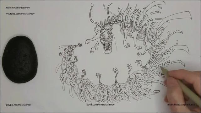 #086 Клип, арт стрим. Сколопендра | Clip, art stream. Scolopendra | Murat Alimov смотреть онлайн