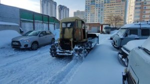 Трактор ДТ-75М «Казахстан» с круглой кабиной. 2025 год
