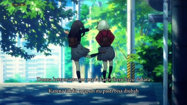 (Lycoris recoil opening)「clariS」ALIVE,LYRICS ROMAJI+INDONESIA смотреть онлайн