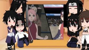 🌹Uchiha react to Sarada e Sakura 🌹///Sanzuxuwu///