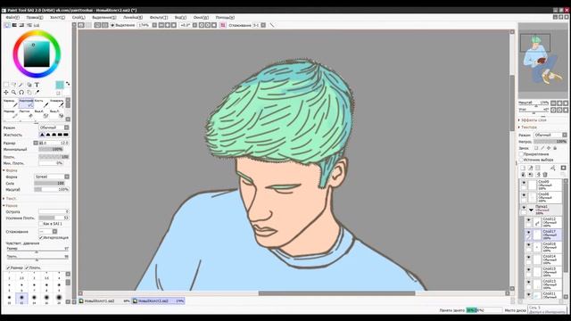 SPEEDPAINT(Paint Tool SAI) смотреть онлайн
