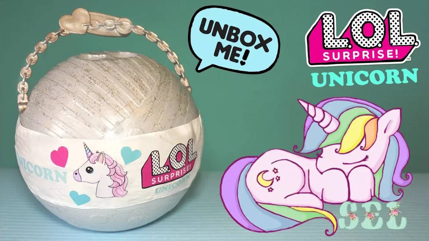 Большой Шар Сюрприз Единорог ООАК Своими Руками Переделка Custom LOL Surprise Unicorn смотреть онлайн