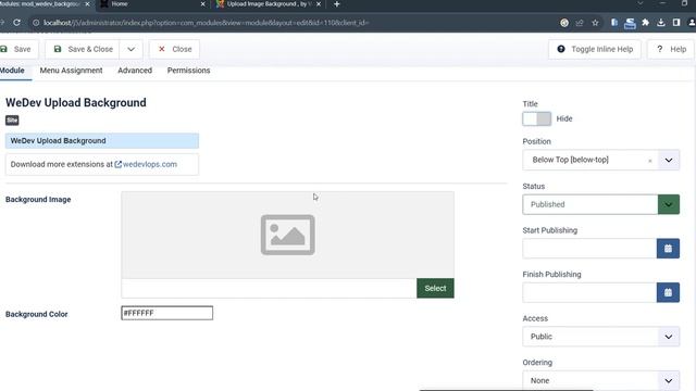 Joomla 5 change the background for your template смотреть онлайн