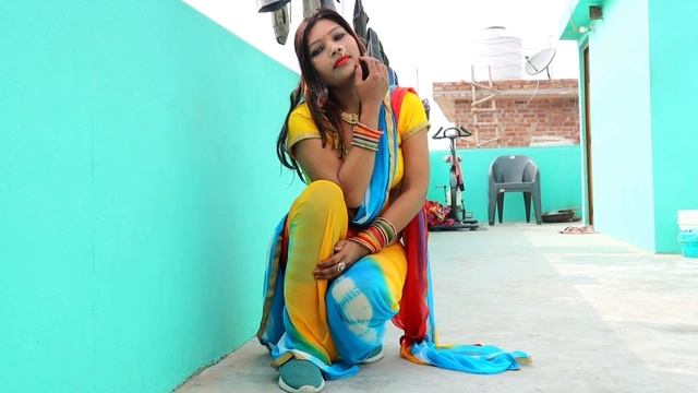 Ultra Low Waist  Maharashtra Style Saree Photoshoot@SareeLoverPinki