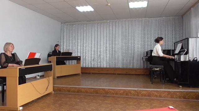 Котова Е.В., Чернышева Е., Павлова П. ДШИ р.п. Новые Бурасы (преп. Котова Е.В.)