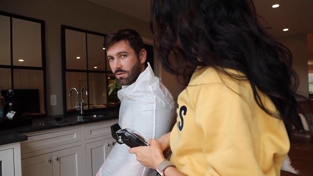 HOW I CUT MY HUSBAND'S HAIR! смотреть онлайн