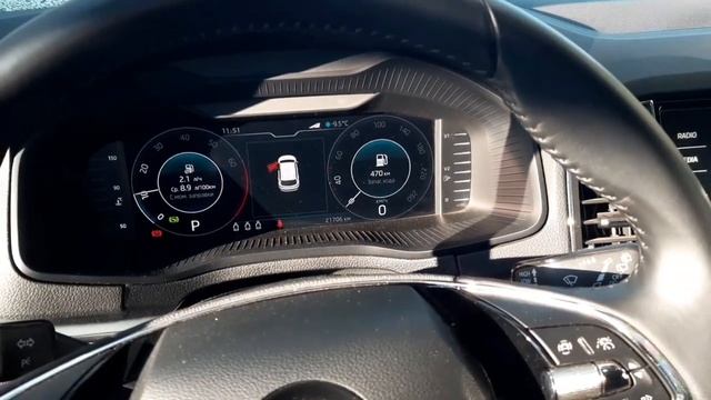 Замер времени прогрева двигателя 1.4 TSI (Часть 2, температура за бортом -10)