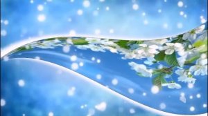 Весенний футаж-заставка.