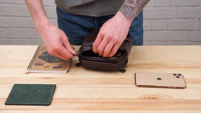 Обзор кожаной сумки Vintage 14544 смотреть онлайн