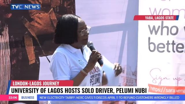University Of Lagos Hosts London-Lagos Solo Driver, Pelumi Nubi смотреть онлайн