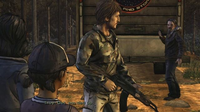 CLEMENTINE WATCH BACK SARA | THE WALKING DEAD SEASON 2 | GAMEPLAY WALKTHROUGH | GREEN GOBLIN7777 смотреть онлайн