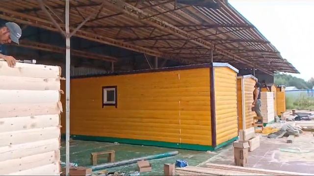 Изготовление мобильных бань под ключ с доставкой по Мурманску и области.