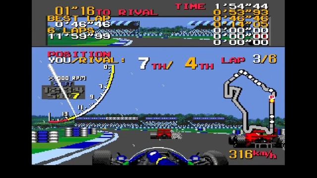AYRTON SENNA SUPER MONACO GP II - MEGA DRIVE - GP GRÃ-BRETANHA - #8 - GAMEPLAY - SEASON 1 смотреть онлайн