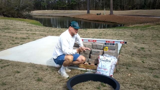 Review & Install DIY Ashland Concrete Pavers Fire Pit Kit & Ring смотреть онлайн