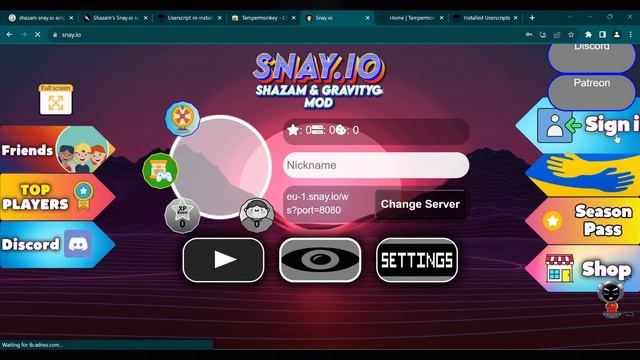 How to Install Shazam's Snay.io Script | My Game Settings 🤙| @YiloYT #ajaygaming #ajaygamingyt смотреть онлайн