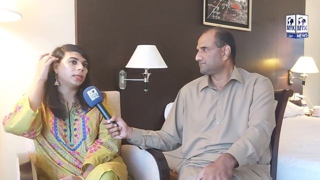 Pakistan Ki Pehli Transgender London Mein PHD Kare Gi | Waseem Hashmi | MYK News Tv смотреть онлайн