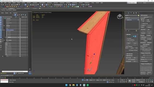 13.24 - Mapping and materials P_12 - Recessed door смотреть онлайн