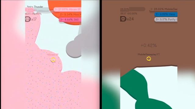 Paper.io 2 Race to 100% Vs MobileGameplay (MobileGambler) смотреть онлайн