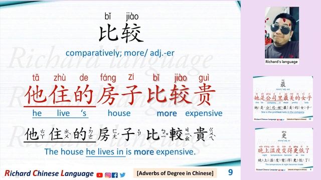 15 Chinese Adverbs Of Degree  | 中文程度副词 | 很、好、非常、十分
