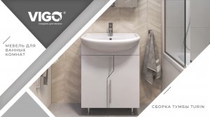 Сборка тумбы под раковину Turin