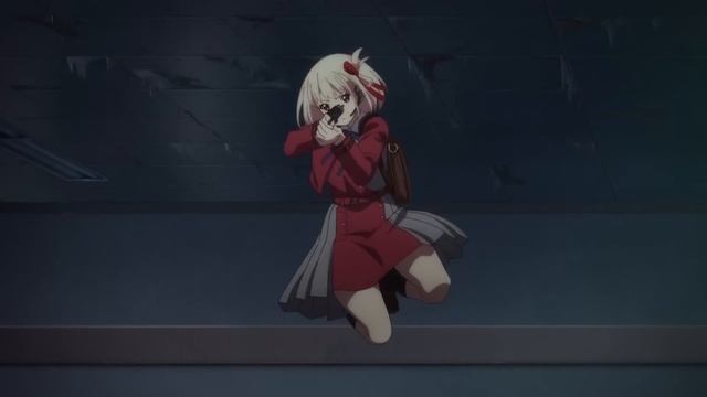 Lycoris Recoil Episode 2 Best Moments Of Chisato Nishikigi